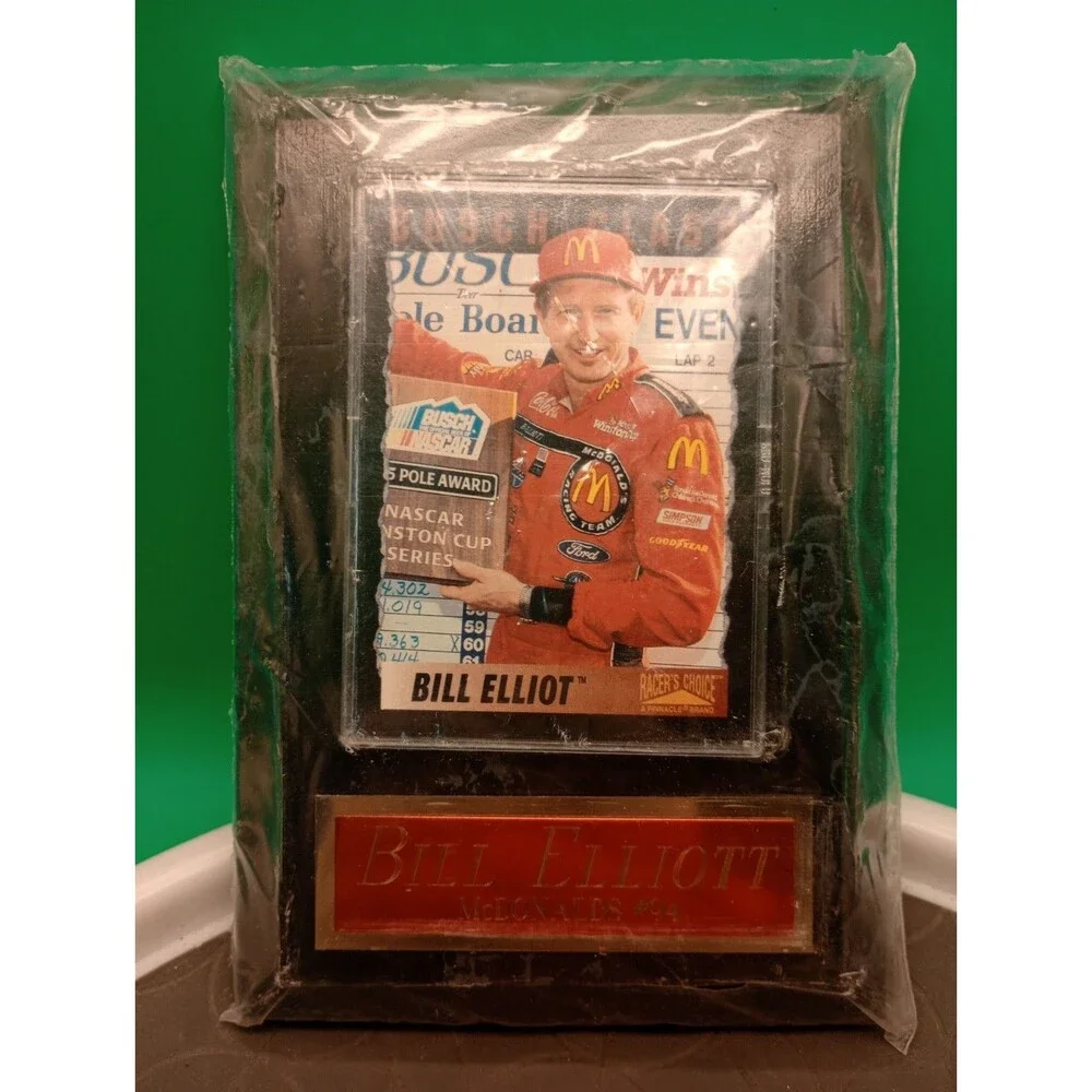 1996 Pinnacle Racer's Choice - Busch Clash Bill Elliott #98 With Frame/Protecter